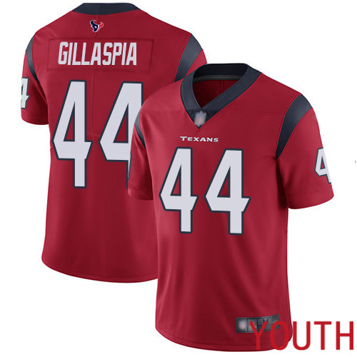 Houston Texans Limited Red Youth Cullen Gillaspia Alternate Jersey NFL Football 44 Vapor Untouchable
